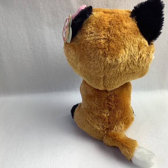 Ty Beanie Boo Slick the Fox - NWT - 10" Plush Beanie Boo - Picture 4 of 7